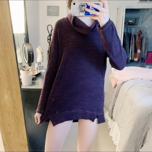 Aerie Warm Cowl Neck Long Sleeve Top - Picture 2 of 2